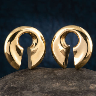 Keyhole Brass Hangers