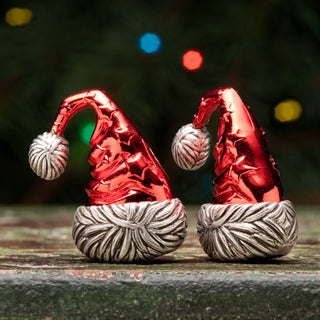 Silver Copper Santa Hat Hangers