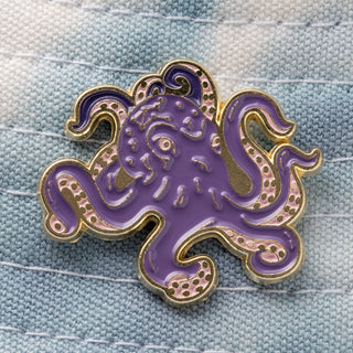 Constellation Octopus Pin