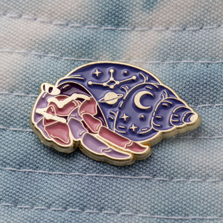 Constellation Hermit Crab Pin