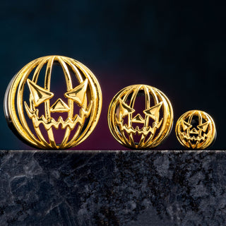 Jack O'Lantern Steel Saddle Plugs