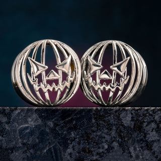 Jack O'Lantern Steel Saddle Plugs