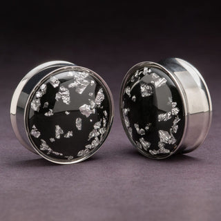 Steel Plugs with Foil Flakes