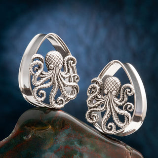 Stainless Steel Teardrop Tunnels with Octopus