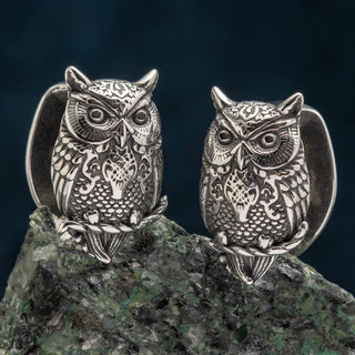 Stainless Steel Owl Hangers