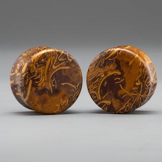 Cobra Jasper Double Flare Plugs #JC-022-7-P (22mm)