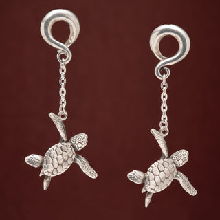 Turtle White Brass Hangers