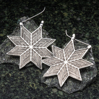 Tribal Star White Brass Hangers