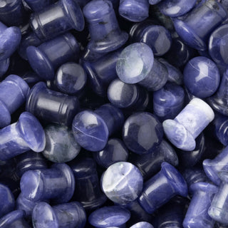 Sodalite Single Flare Plugs