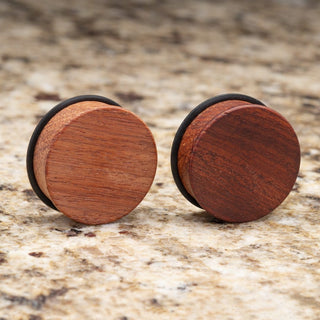 Myanmar Maidu Wood Single Flare Plugs